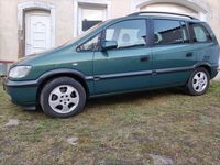 Gebraucht Opel Zafira 101 PS (74 kW) 2001 Grün Van / Kleinbus