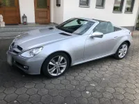 Gebraucht Mercedes SLK200 184 PS (135 kW) 2008 Silber Cabrio