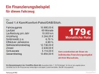 Gebraucht Kia Ceed Comfort 140 PS (102 kW) 2019 Rot Kleinwagen