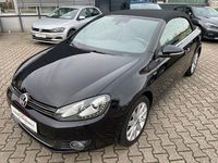 Gebraucht VW Golf Cabriolet Life 122 PS (89 kW) 2013 Schwarz Cabrio