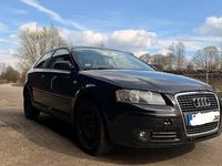 Gebraucht Audi A3 Attraction 102 PS (75 kW) 2007 Schwarz Kleinwagen