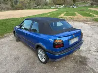 Brugt VW Golf Cabriolet Edition 101 HK (74 kW) 1998 Blå Cabriolet