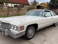 Gebraucht Cadillac Coupé DeVille 242 PS (177 kW) 1974 Weiß Coupé