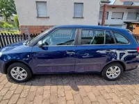 Gebraucht Skoda Fabia Special 86 PS (63 kW) 2010 Modra pacific/pacific blau Kleinwagen