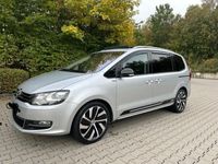 gebraucht VW Sharan 7N 2.0TDI Vollausstattung -Standheizung 19Zoll 7Sitzer