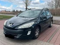 Gebraucht Peugeot 308 SW 109 PS (80 kW) 2008 Schwarz Kombi