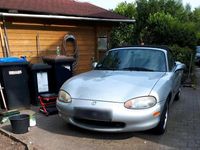 Gebraucht Mazda MX5 110 PS (80 kW) 1998 Silber Cabrio