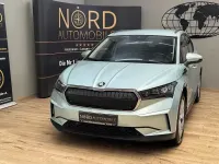 Gebraucht Skoda Enyaq iV Loft 132 kW (180 PS) 2021 Arctic silber metalli (metallic) SUV