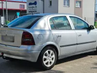 Gebraucht Opel Astra 101 PS (74 kW) 2002 Silber Limousine