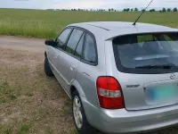 Gebraucht Mazda 323F 2001 Silber Limousine