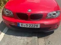 Gebraucht BMW 116 122 PS (89 kW) 2005 Rot Kleinwagen