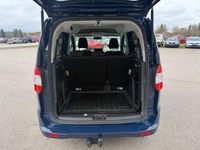 Gebraucht Ford Tourneo Courier Trend 101 PS (74 kW) 2018 Blau Van / Kleinbus