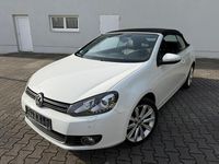 Gebraucht VW Golf Cabriolet R-line 2012 Weiß Cabrio