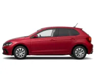 Gebraucht VW Polo Pro 95 PS (69 kW) 2021 Rot Kleinwagen