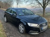 Second-hand Audi A3 Ambiente 150 CP (110 kW) 2015 Negru Berlinǎ