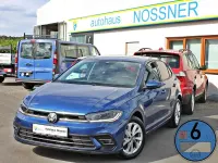 Gebraucht VW Polo Style 100 PS (73 kW) 2022 Blau Kleinwagen