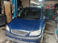 Gebraucht Opel Zafira 100 PS (73 kW) 2001 Blau Van / Kleinbus
