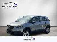 Gebraucht Opel Crossland X Edition 131 PS (96 kW) 2021 Kontrast grauquarz silber SUV