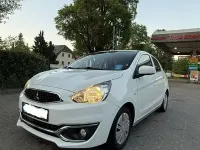 Gebraucht Mitsubishi Space Star 71 PS (52 kW) 2018 Weiß Kleinwagen