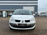 Gebraucht Renault Scénic II 112 PS (82 kW) 2008 Weiß Van / Kleinbus