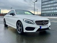 Gebraucht Mercedes C220 AMG 170 PS (125 kW) 2017 Weiß Coupé