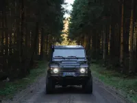 Gebraucht Land Rover Defender 122 PS (89 kW) 2012 Schwarz SUV