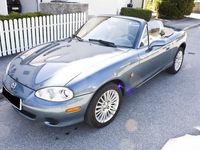 Gebraucht Mazda MX5 Impuls 110 PS (80 kW) 2004 Blau metallic Cabrio