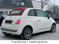 Gebraucht Fiat 500C Lounge 69 PS (50 kW) 2011 Weiß Cabrio