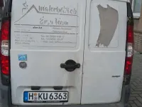 Gebraucht Fiat Doblò 75 PS (55 kW) 2009 Weiß Van / Kleinbus