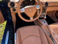 Second-hand Porsche Boxster 245 CP (180 kW) 2008 Albastru Cabrio