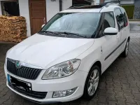 Gebraucht Skoda Roomster 2012 Weiß Van / Kleinbus