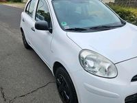 Gebraucht Nissan Micra Visia 80 PS (58 kW) 2013 Weiß Kleinwagen