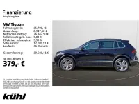 Gebraucht VW Tiguan R-line 190 PS (139 kW) 2023 Schwarz SUV