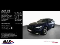 Gebraucht Audi Q8 Competition 286 PS (210 kW) 2023 Navarrablau metallic SUV