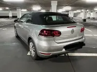 Gebraucht VW Golf Cabriolet 105 PS (77 kW) 2014 Silber Cabrio
