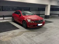 Gebraucht Mercedes E250 204 PS (150 kW) 2010 Rot Coupé