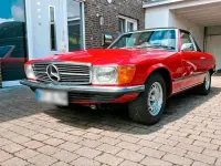 Gebraucht Mercedes SL350 200 PS (147 kW) 1973 Rot Cabrio