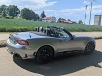 Gebraucht Abarth 124 Spider 170 PS (125 kW) 2017 Silber Cabrio