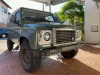 Gebraucht Land Rover Defender 122 PS (89 kW) 2011 Grün Kombi
