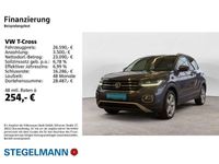 gebraucht VW T-Cross - 1.5 TSI DSG Style *LED*Navi*AHK*