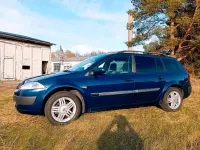 Gebraucht Renault Mégane GrandTour Dynamique 113 PS (83 kW) 2004 Blau Kombi