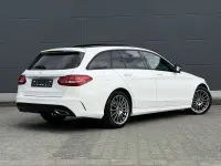 Gebraucht Mercedes C400 AMG 333 PS (244 kW) 2018 Polarweiss  unilack Kombi