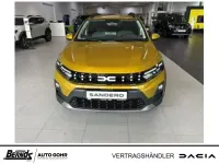 Neu Dacia Sandero Expression 110 PS (80 kW) 2026 Gelb Limousine
