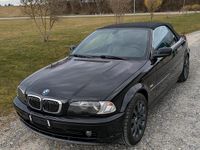 Gebraucht BMW 320 Cabriolet 170 PS (125 kW) 2001 Schwarz Cabrio