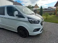 Gebraucht Ford Transit Custom Sport 185 PS (136 kW) 2019 Weiß Van / Kleinbus