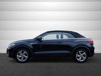 Gebraucht VW T-Roc Cabriolet R-line 150 PS (110 kW) 2024 Schwarz Cabrio