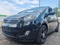 Gebraucht Kia Venga Vision 90 PS (66 kW) 2010 Schwarz Kleinwagen