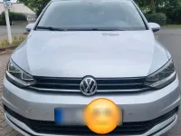 Gebraucht VW Touran Trendline 85 PS (62 kW) 2017 Silber Van / Kleinbus