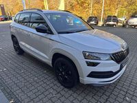 Gebraucht Skoda Karoq SportLine 150 PS (110 kW) 2019 Moon white metallic SUV