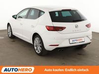 Gebraucht Seat Leon XCELLENCE 125 PS (91 kW) 2017 Weiß Kleinwagen